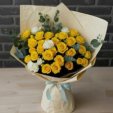 Букет цветов из:  Розы в Касторное