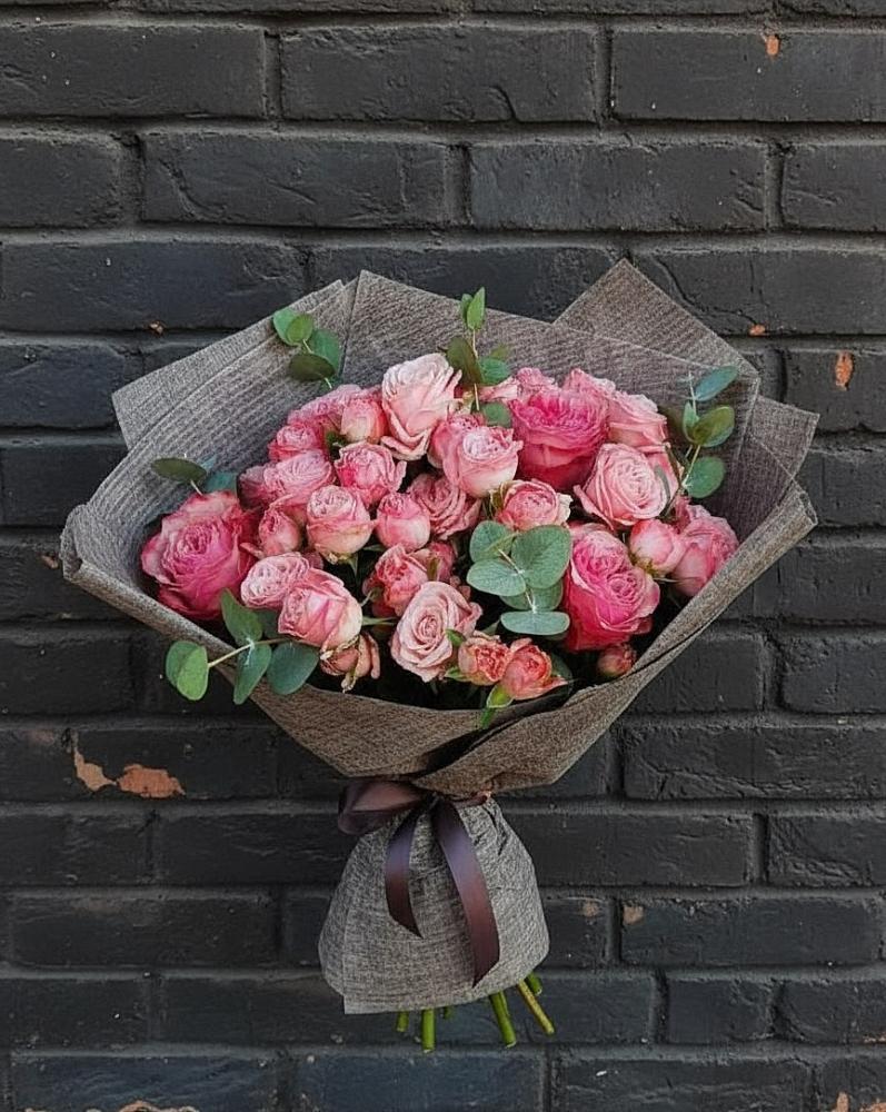 Букет цветов из: Розы в Касторное