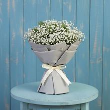 Букет цветов из:  Гипсофила в Касторное