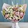 Букет цветов из: Альстромерии и Розы в Касторное