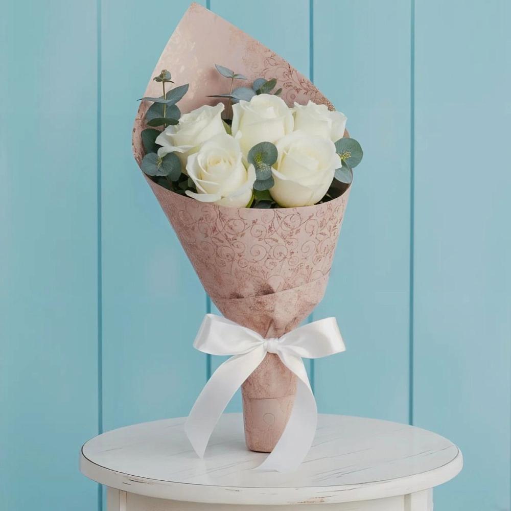 Букет цветов из: Розы в Касторное