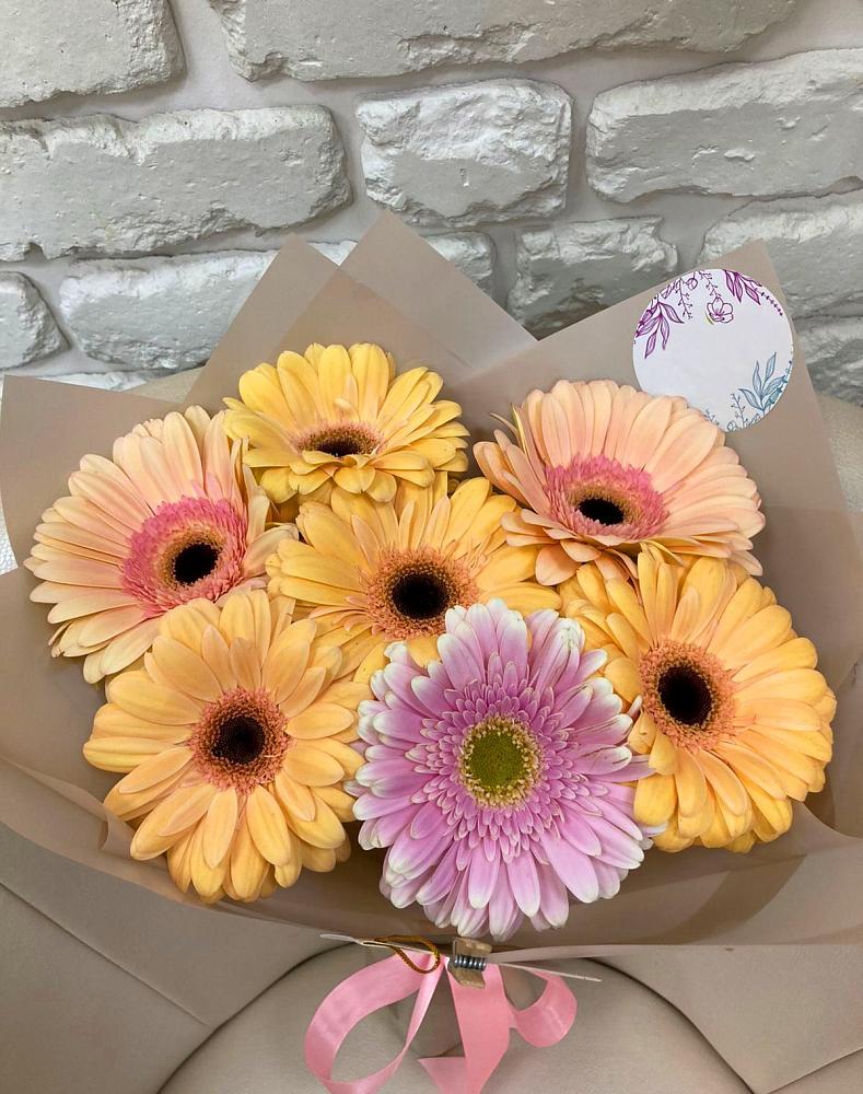 Букет цветов из: Герберы в Касторное