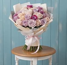 Букет цветов из:  Розы в Касторное