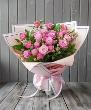 Букет Розовый кустик в Касторное
