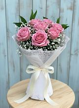 Букет цветов из:  Розы в Касторное