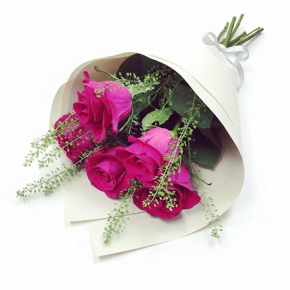 Букет цветов из: Розы в Касторное