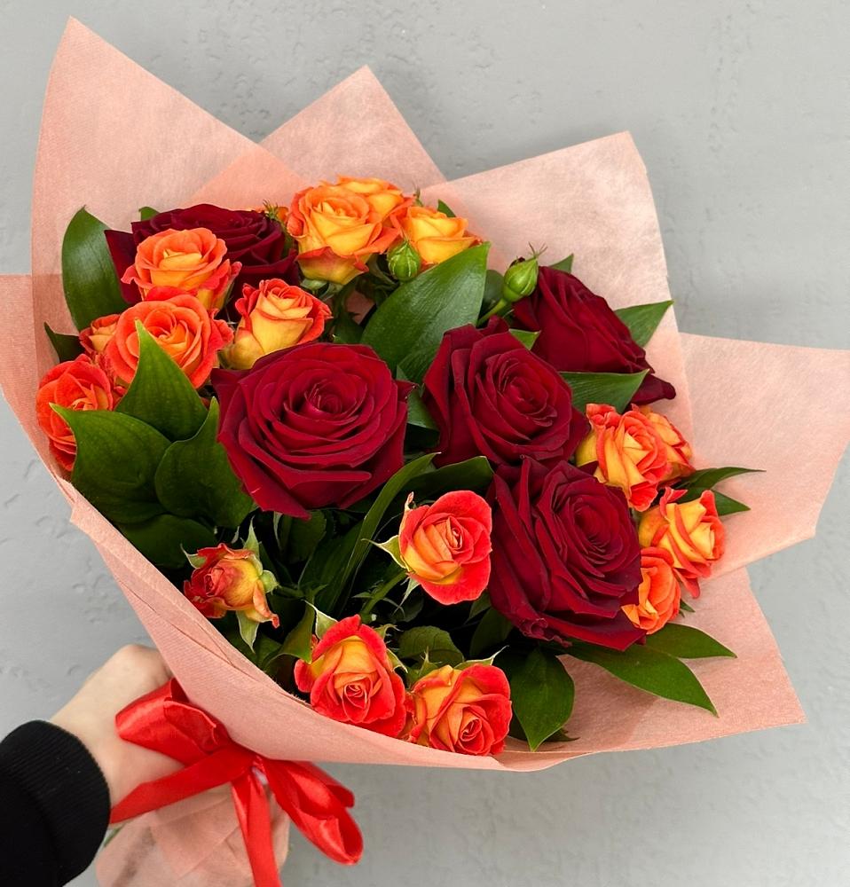 Букет Любовь и восторг в Касторное