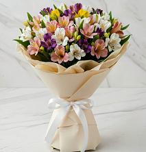 Букет цветов из:  Альстромерии в Касторное