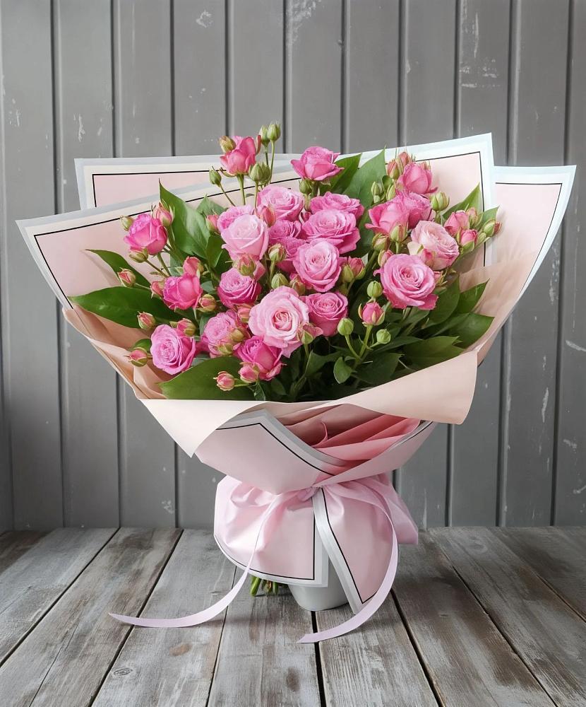 Букет Розовый кустик в Касторное