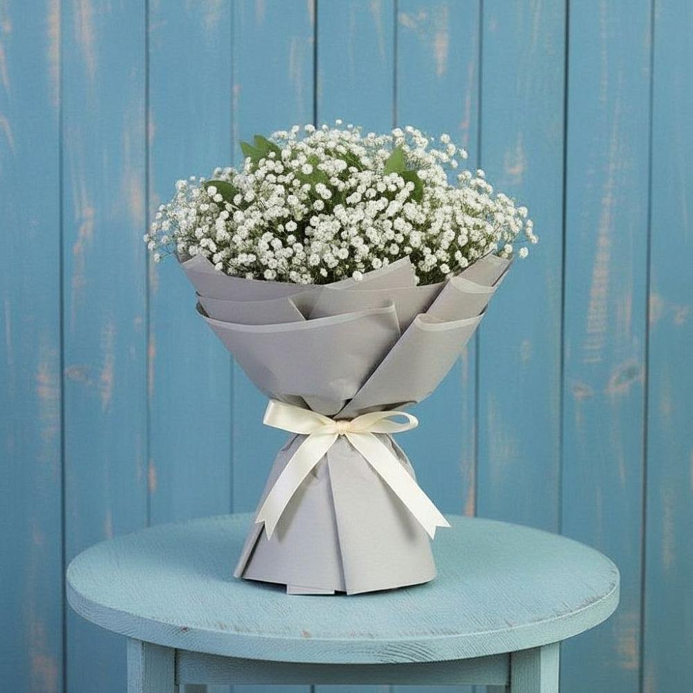 Букет цветов из: Гипсофила в Касторное