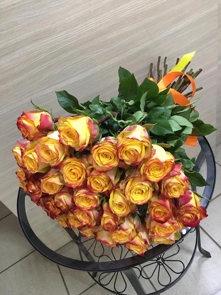 Букет Желтые розы в Касторное