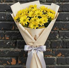 Букет цветов из:  Хризантемы в Касторное