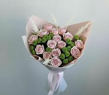 Букет цветов из:  Розы и Хризантемы #REPLACE_PRED# Касторное