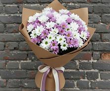 Букет цветов из:  Хризантемы в Касторное