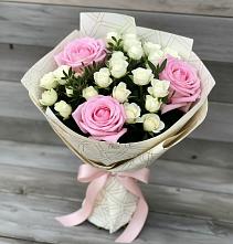 Букет цветов из:  Розы в Касторное