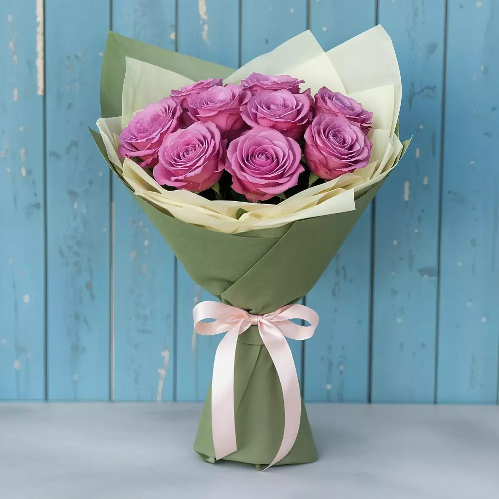 Букет Розы Фёрст Леди в Касторное