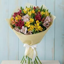 Букет цветов из:  Альстромерии в Касторное
