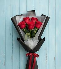 Букет цветов из:  Розы в Касторное