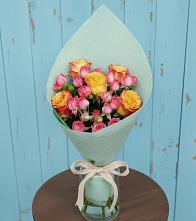 Букет цветов из:  Розы #REPLACE_PRED# Касторное